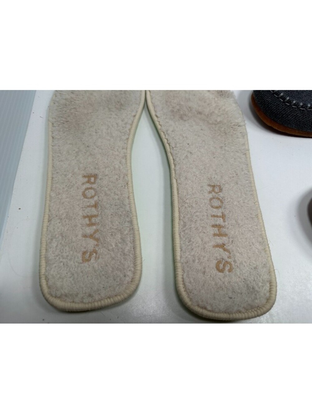 Rothy's Slipper Womens Size 11 The Scuff Gray Merino Wool Casual Slip On Shoes - Picture 2 of 16